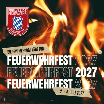 150 Jahre Freiwillige Feuerwehr Mendorf